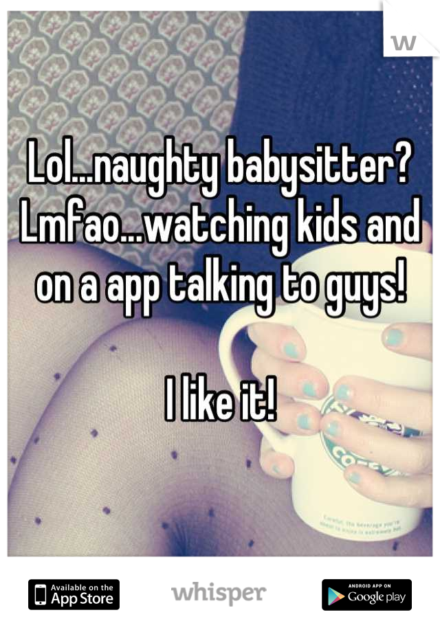 Naughty Babysitters.